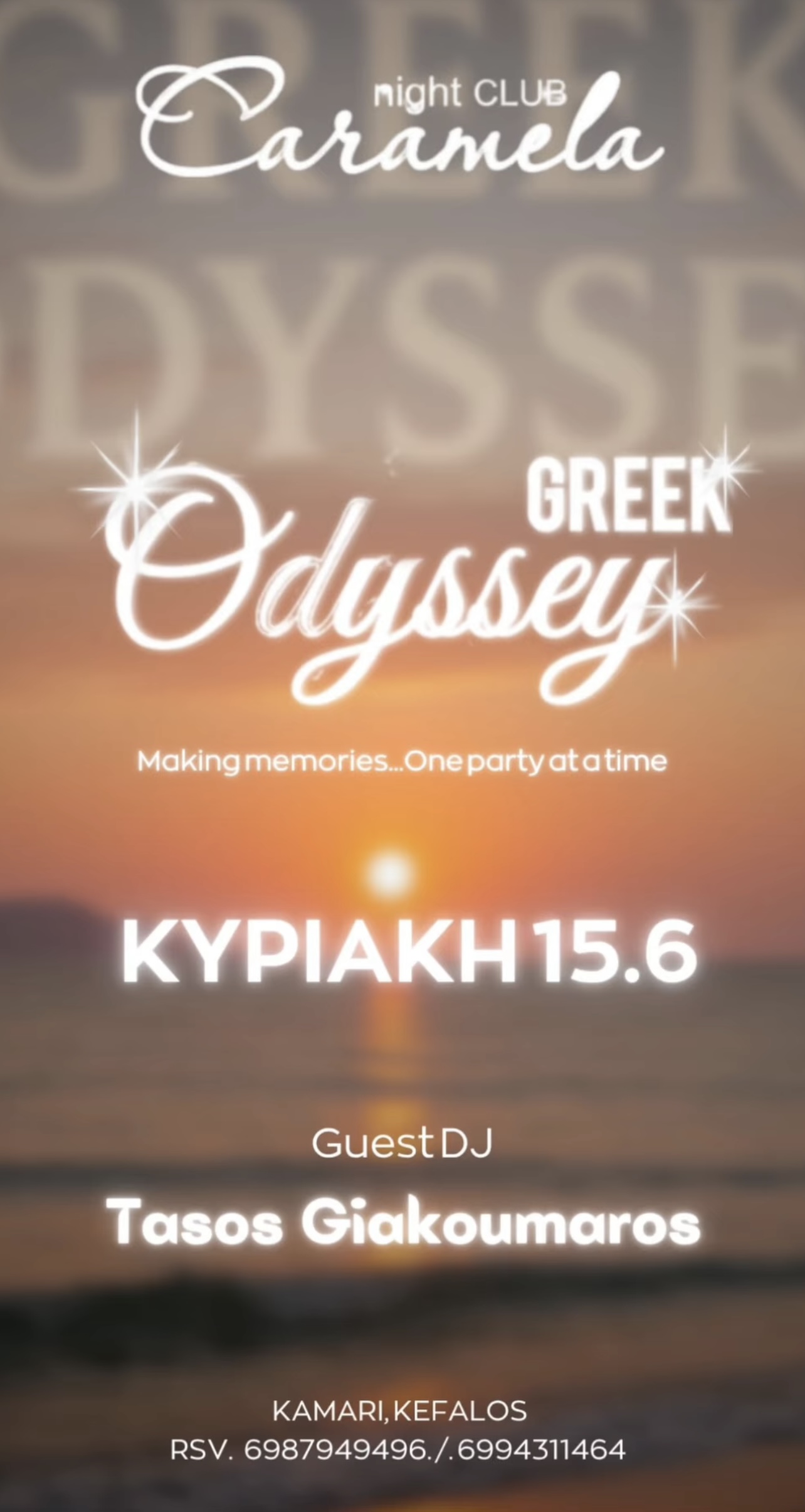 Odyssey Party - Caramela Club